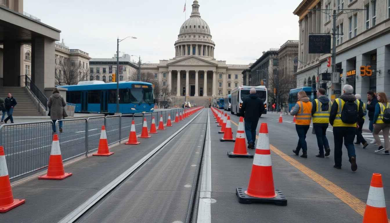 Plan your trip: Market Street closures and transit changes for the No Kings march