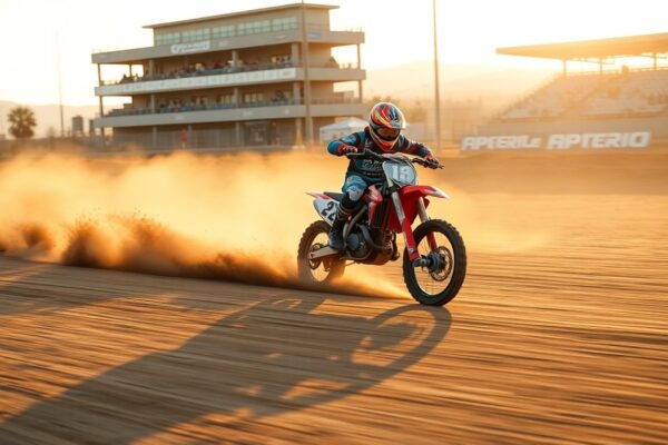 Jase Dill in MotoMini GP 190 at Apex Motorsports Perris action photo