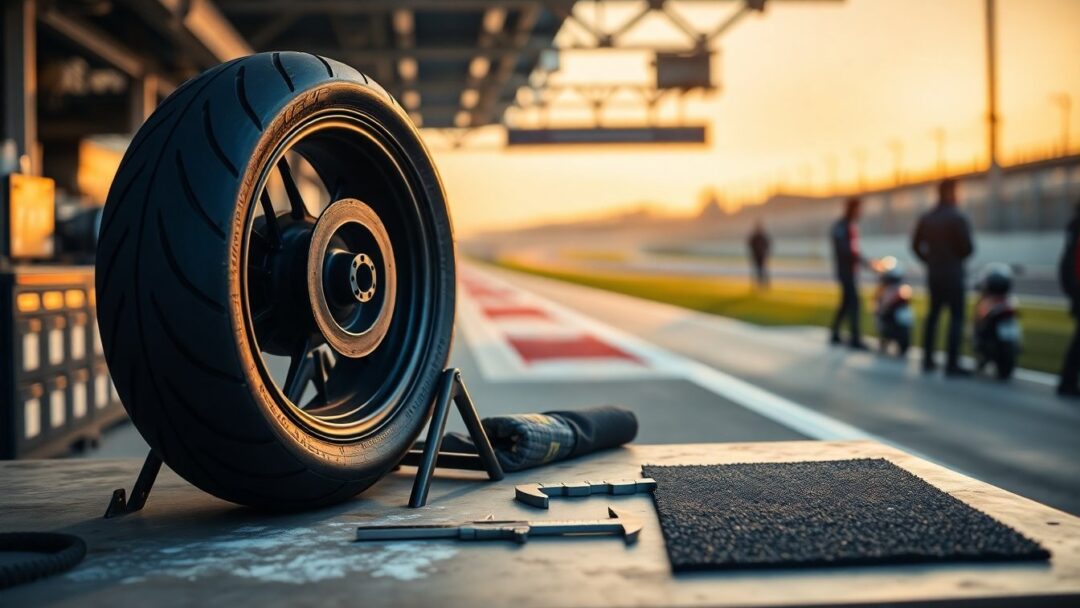 Motorcycle tire grip explained by California Superbike School