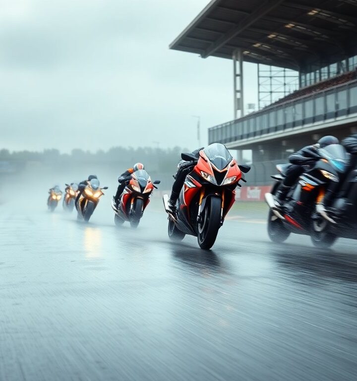 Redding holds off Cook and Ryde as rain ends Donington opener