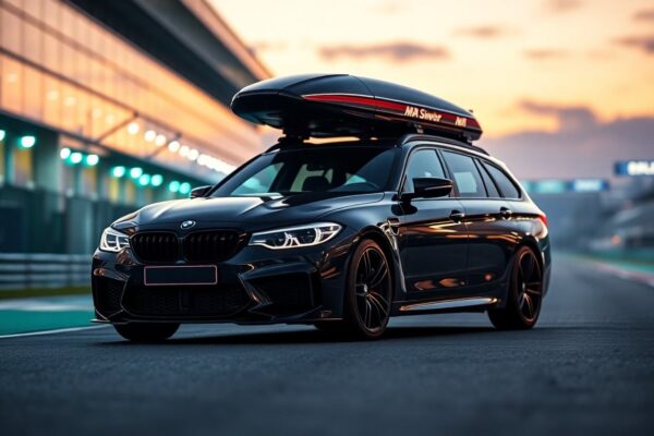 BMW M3 Touring 24H showcases aerodynamic roof box at Spa 24 Hours
