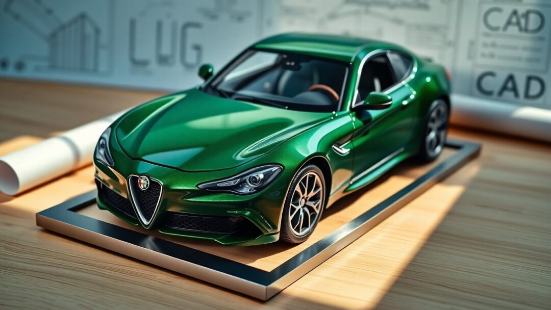 Discover the Alfa Romeo Giulia GTAm Scale Model by Motorhelix