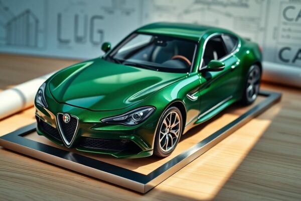 Discover the Alfa Romeo Giulia GTAm Scale Model by Motorhelix