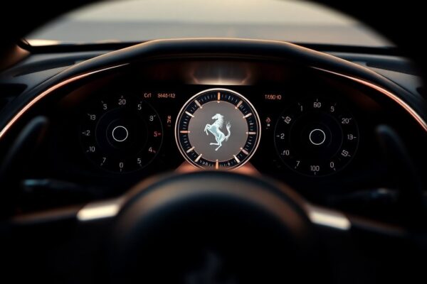 Discover the Ferrari Luce's Playful Dashboard Design