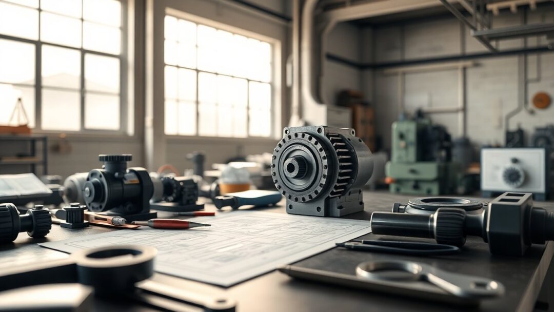 Universal worm gear box CMEVF44-F1-28-P71-B14-B3 for tight-space industrial drives