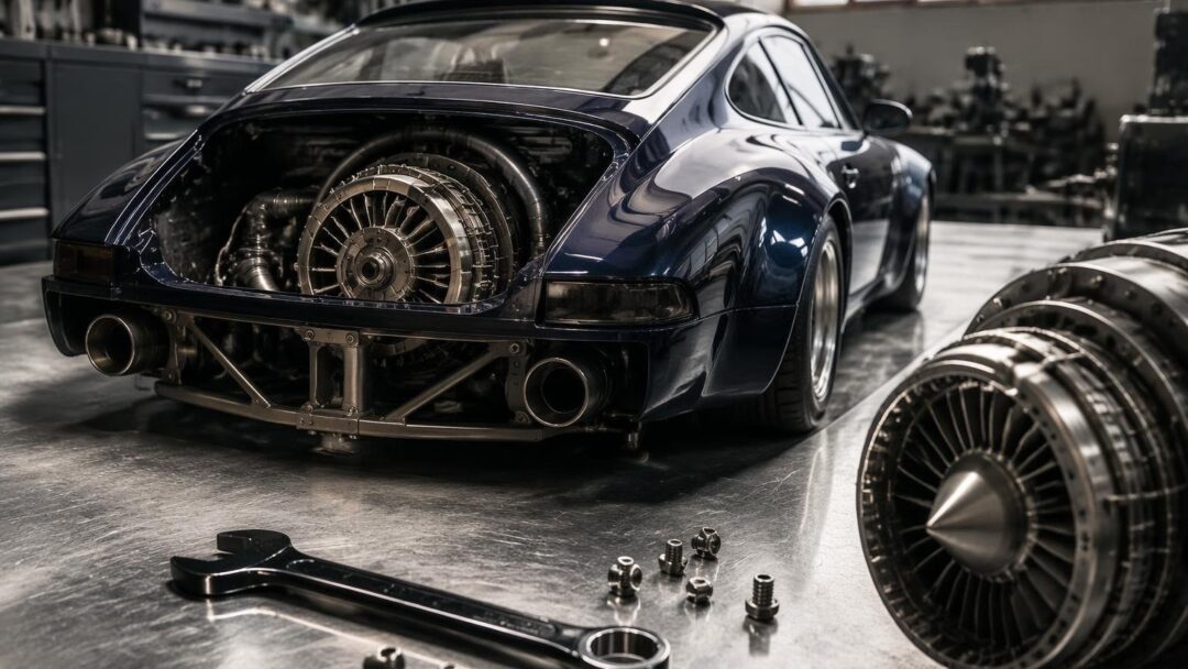 Angelelli Automobili Transforms Porsche 911 with Radical Mid-Engine Design