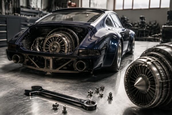 Angelelli Automobili Transforms Porsche 911 with Radical Mid-Engine Design