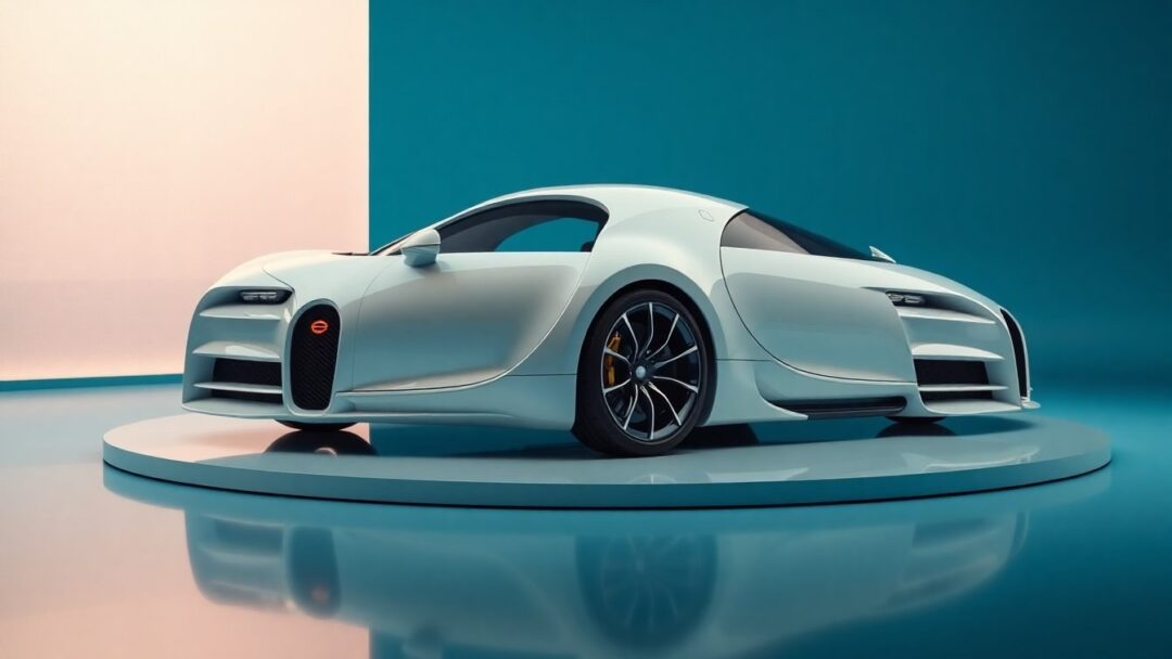Bugatti's Porcelain-Embellished Mistral Hypercar: A Unique Collaboration with KPM