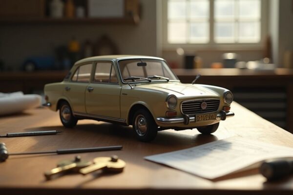 Exploring Laudoracing's Fiat 132 1800 Special Model: A Detailed Look