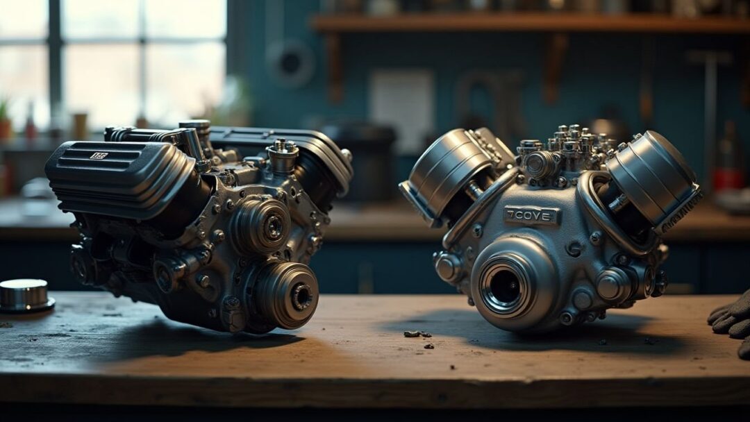 Muscle vs modern dodge charger engines