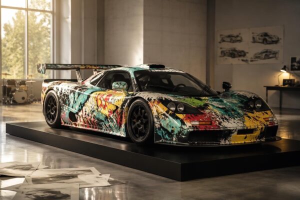 The Pop Art McLaren F1 GTR: A Masterpiece of 1990s Engineering