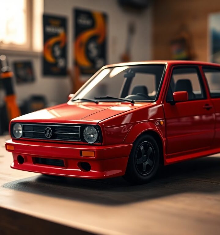 Volkswagen Golf GTI G60 Model Review: Solido's 1:18 Scale Replica