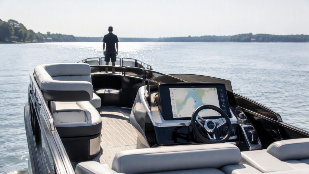 Apple CarPlay and Android Auto come to MasterCraft's Crest and Balise pontoon boats