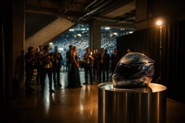 First Lady Receives Custom Helmet as IndyCar Sponsors Foster Care Initiative