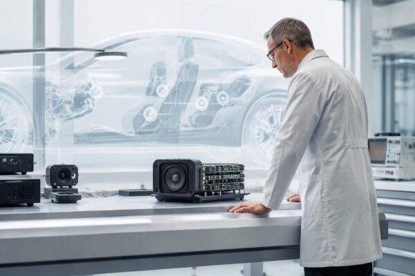 Gallium Nitride in Porsche Audio: A Leap in Automotive Sound Technology