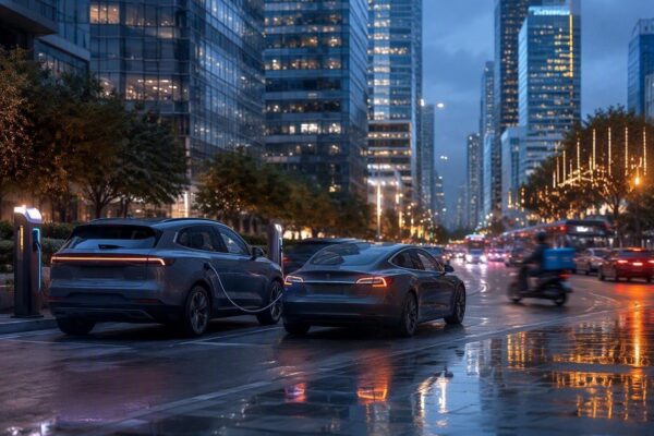 How Lucid Gravity Can Charge a Tesla Model 3 Using RangeXchange