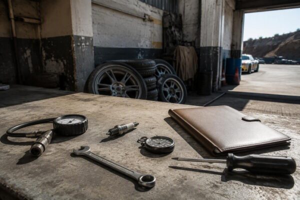Pre-event inspection checklist for a safe and successful track day