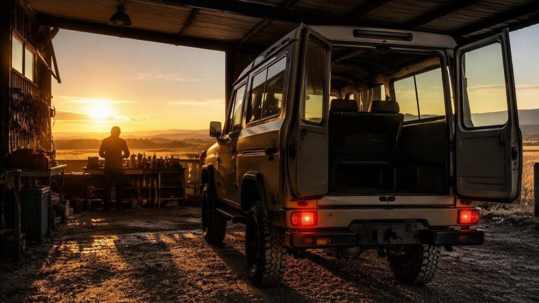 Restoring the Land Cruiser 70's taillights: a popular aftermarket modification