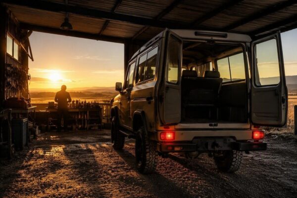 Restoring the Land Cruiser 70's taillights: a popular aftermarket modification