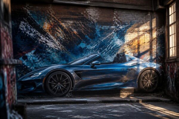 Smart #2 Electric Roadster Debuts in Stunning Urban Art Displays Worldwide