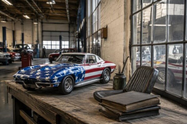 1965 Chevrolet Corvette from Austin Powers Movie Hits Carlisle Auctions