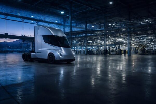 Electric Tesla Semi begins deliveries amid record diesel costs
