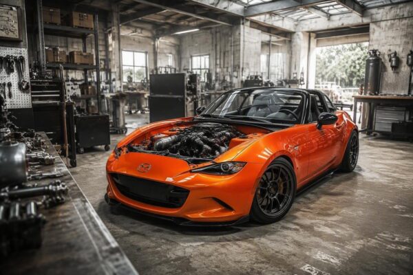 Exploring Geaux Moto's 460-Horsepower Ford EcoBoost Miata Build