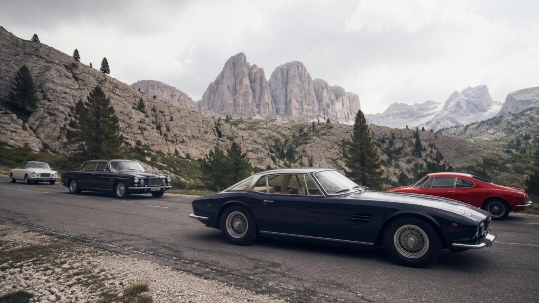 Ferrari Leads Prestigious Classic Car Rally Through Italian Alps