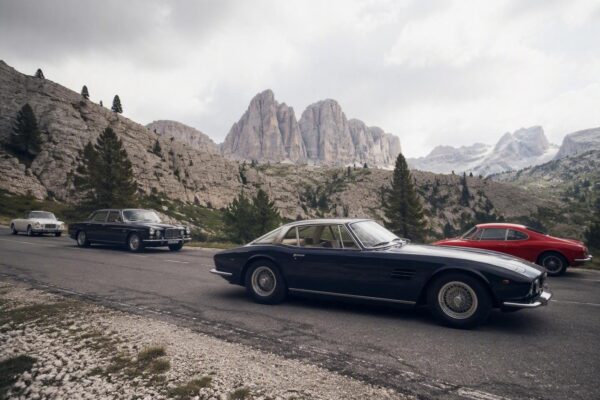 Ferrari Leads Prestigious Classic Car Rally Through Italian Alps