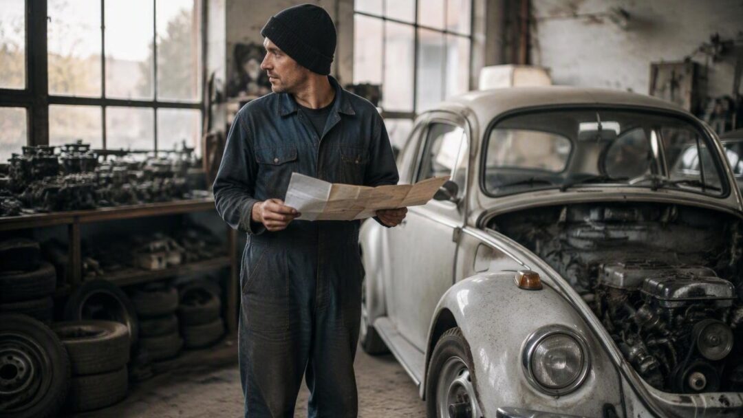 Getting ready for a vintage car rally involves logistics and etiquette