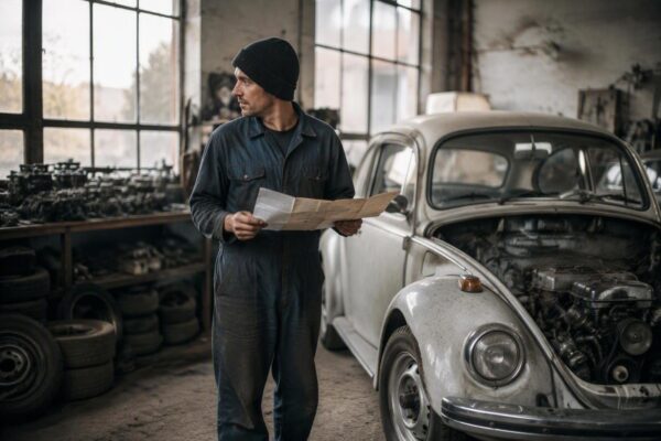Getting ready for a vintage car rally involves logistics and etiquette