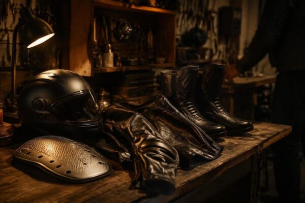 Moto gear fitment for maximum protection