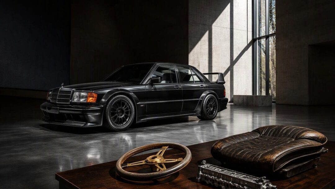 Original 190E Evo II up for $400k+ bid on Bring a Trailer