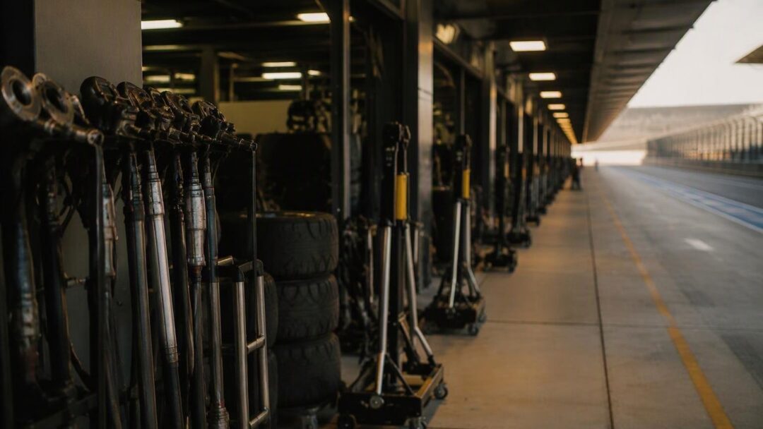 Pit crew roles and tools