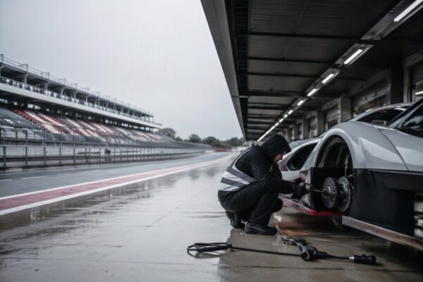 Racing pit road tactics