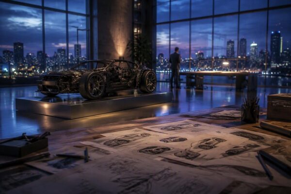 Sketch Body: Ferrari celebrates the blank-sheet start of design