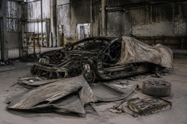 The fate of 122 C8 Corvettes after the GM Bowling Green fire