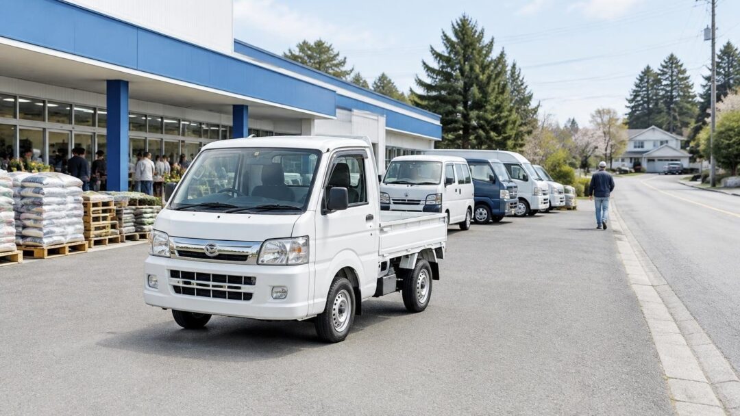 American buyers embrace compact Japanese kei trucks for work