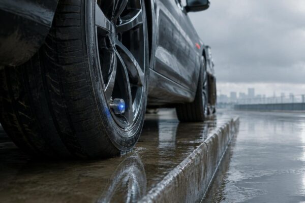 Cyber-enabled Pirelli tyre slashes stopping gap on wet tracks