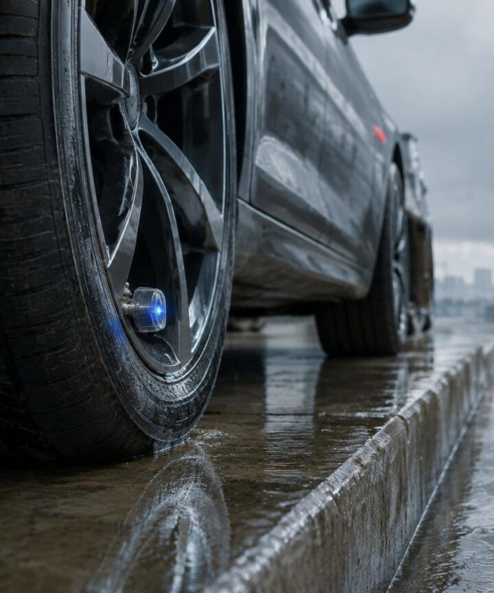 Cyber-enabled Pirelli tyre slashes stopping gap on wet tracks