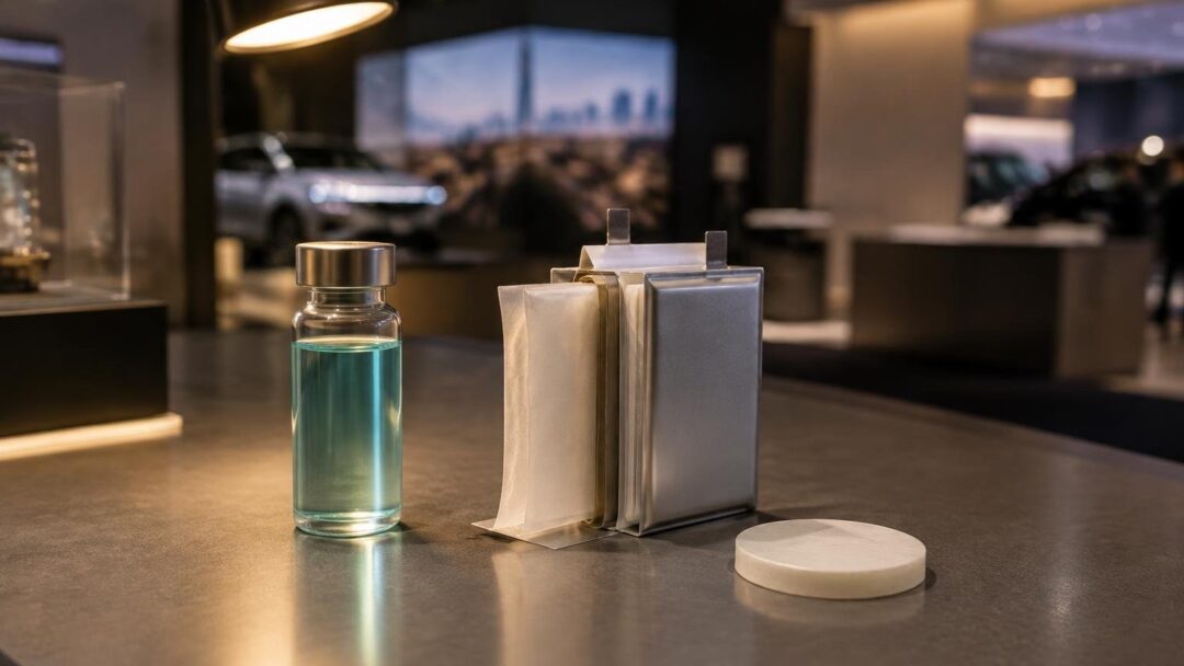 Dynamic Coordination Network electrolyte debuts at Paris 2026 Motor Show