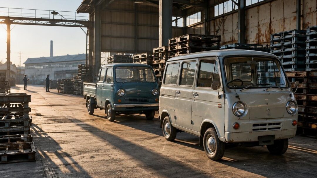 Early Japanese micro vans: From Kurogane Baby to Nissan Cherry Cab