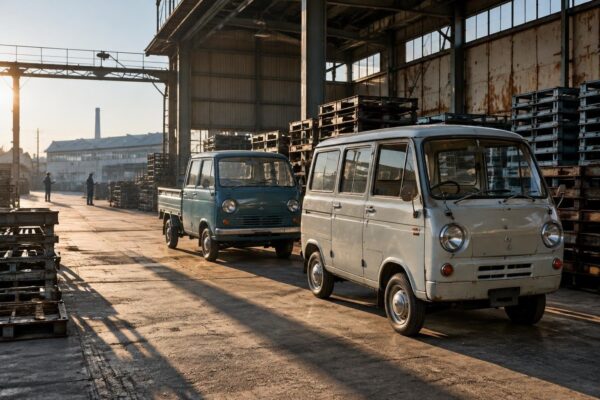Early Japanese micro vans: From Kurogane Baby to Nissan Cherry Cab