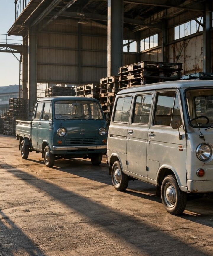 Early Japanese micro vans: From Kurogane Baby to Nissan Cherry Cab