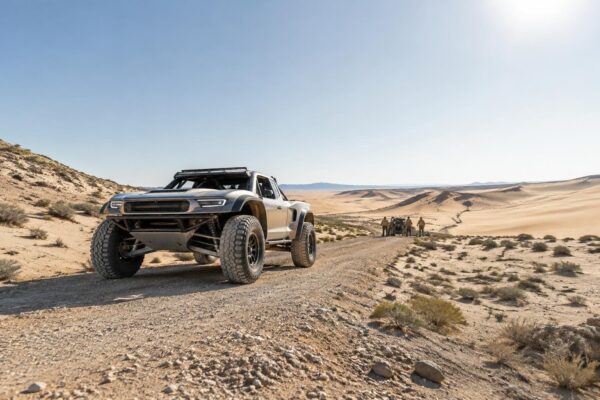 First hybrid trophy truck powered by 1,300 hp Honda Passport makes debut