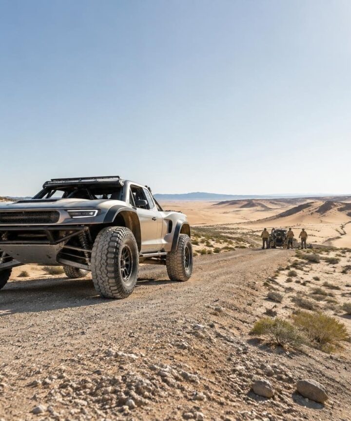 First hybrid trophy truck powered by 1,300 hp Honda Passport makes debut