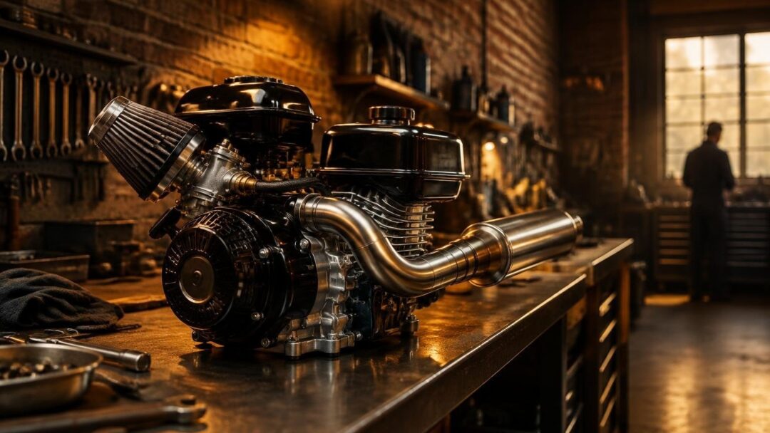 Harbor Freight Predator 212cc Modified for 9.3 HP Output