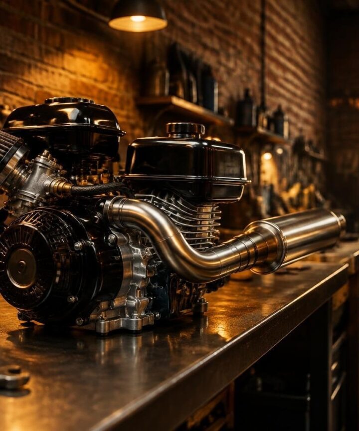 Harbor Freight Predator 212cc Modified for 9.3 HP Output
