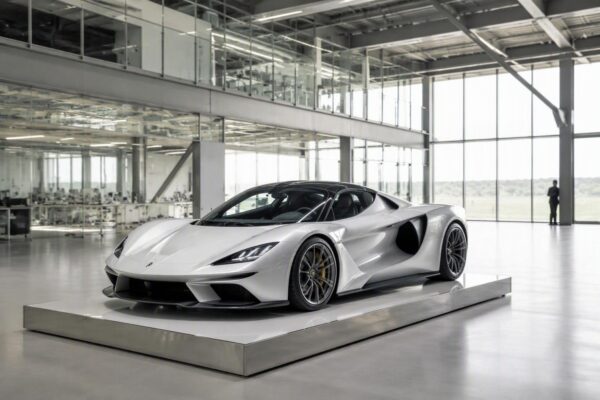 Lotus to debut mid-engine V8 hybrid, design cues from Theory 1