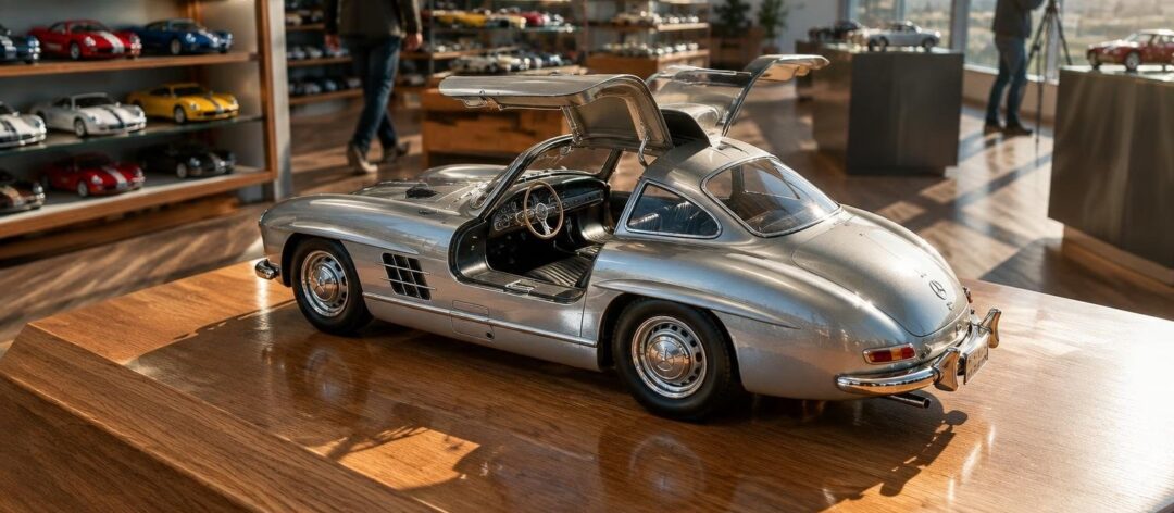 New 1:18 silver Mercedes 300 SL Coupe from Norev hits market
